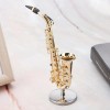 Broadway Gifts Co. Decorative Gold Saxophone Music Instrument Miniature Repli...