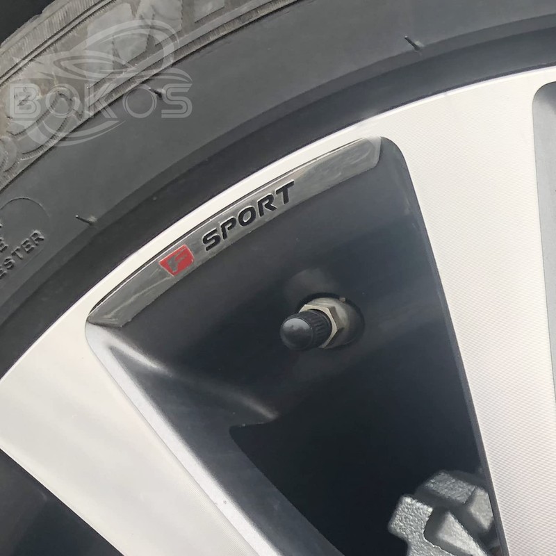 Lexus F sport Wheel Sticker Rim Sticker Car Motorcycle Bicycle