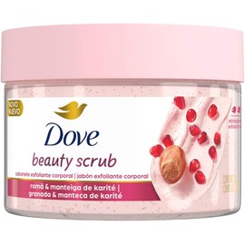 Dove Beauty Scrub Jabón Exfoliante Corporal Granada y Manteca de Karité, 280 g