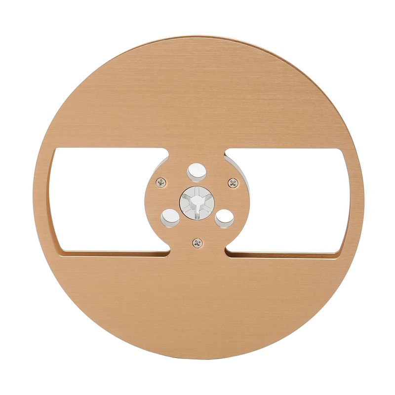 1/4 7 Inch Empty Reel Aluminum Alloy 2 Hole Opening