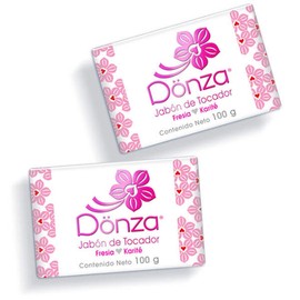 Donza 돈자비누 (핑크) 프레지아 2개세트 100g 멕시코 돈자 시어버터비누 (8008) Donza Soap (Pink) Freesia 2-Set 100g Mexican Donja Shea Butter Soap (8008) [Pink 2 pieces - Prezia Donza Donjabu soap 8008]