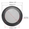 uxcell 2pcs Speaker Grill Mesh Decorative Circle Woofer Guard Protector