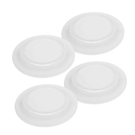 LABRIMP 4pcs Air Conditioner Wall Hole Cover Plate Decorative Caps for Home and Office Easy to Install Trim Rings for Air Intake Vent Cover Versatile Reliable Design