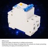 Miniature Circuit Breaker 1P Plus N Rail Mounting Double Handle