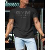 Gym Therapy Men's Workout T-Shirt for Weightlifting and Fitness (XXL,