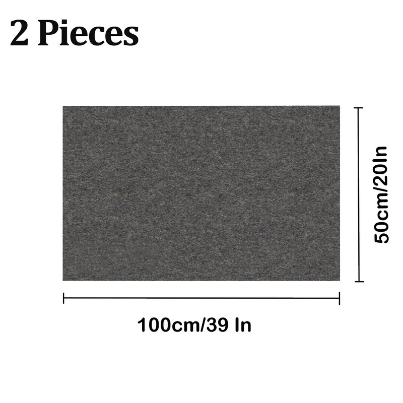 HERCOCCI 2 Pack Reptile Carpet, 39’’ x 20’’ Terrarium Bedding