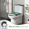 NETILGEN Bathroom Toilet Tank Lid Cover and Toilet Seat Lid