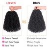 Leeven 12 Inch Pre-looped Yanky Twists Crochet Braids 8 Packs