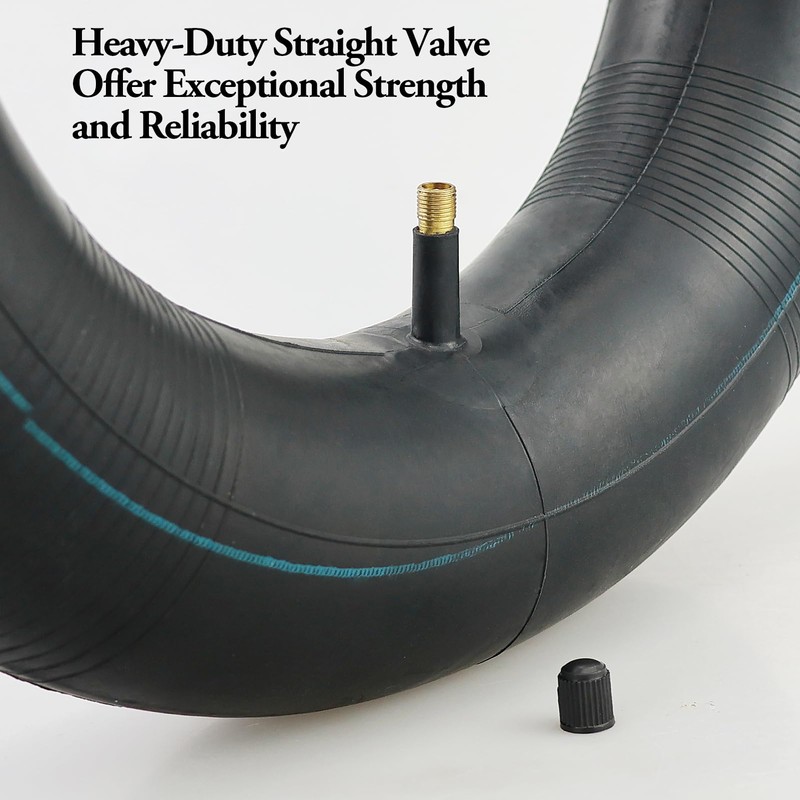 Pack of 2 3.50-8 Inner Tubes for Wheelbarrows, Wheelbarrow Tube,