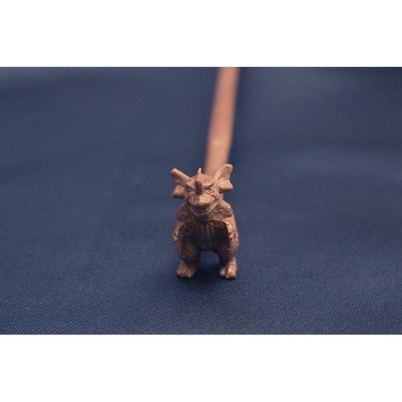 Folkart Chopsticks, Brown, Length: Approx. 9.1 inches (23 cm), Godzilla