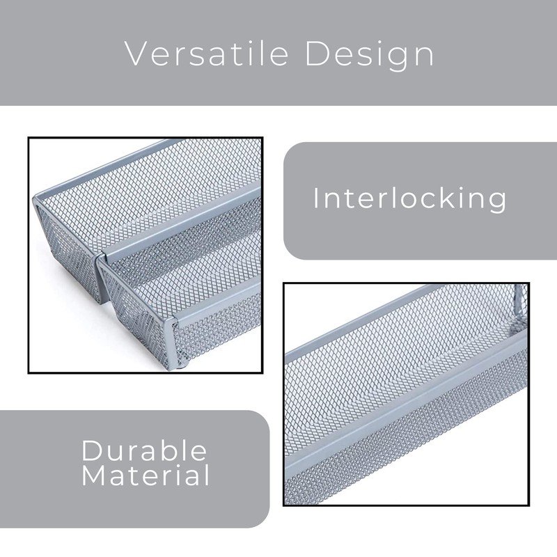 Smart Design Drawer Organizer - (9 x 3 Inch) -