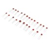 960Pcs Ceramic Capacitor In Line DIY Electronic Components 2PF-0.1UF 24