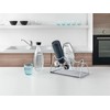 Metaltex 323003 Dish Drainer for Bottles, Grey, 30 x 17