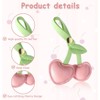 HANNEA® Llavero de Cereza Rosa para Mujer y Niñas, Accesorio