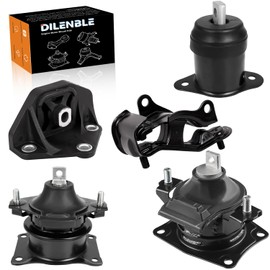 Engine Motor Mount & Trans Mount Replacement for 2004 2005 2006 Acura TL 3.2L, Engine Mount Set of 5 Replaces OE# A4526 A4527 A4517 A4544 A4524