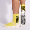 BUKEORE 2 Set Anti-slip Grip Soccer Socks with Shin Guard