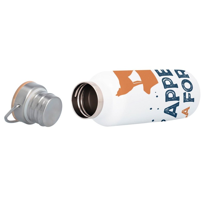 Edelstahlflasche Isolierte Thermosflasche - Der Appell des Waldes Nature Loup