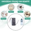 Aswalling Ceiling Fan Remote Control Kit 40W 6-Speed Timing Function