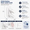 4-Pack Child Safety Door Lever Locks for Home Use –