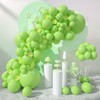 Henviro Lime Green Party Balloons - 100 Pcs 5/10/12/18 Inch