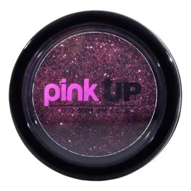 Pink Up, Glitter Compacto, Alta Adherencia, Textura Suave Sombra Burgundy