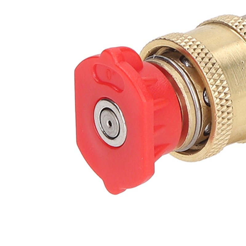 7PCS Pressure Washer Nozzle Tips with Coupler 1/4in Quick Interface