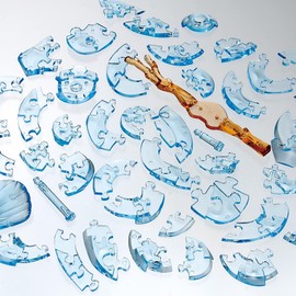 HCM "Bird Crystal Puzzle (48-Piece, Multi-Colour)