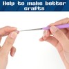 2 Piece Jewelry Making Bead Reamer Tool, Diamond Bead Reamer