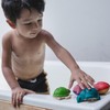 PlanToys® Sea Life Bath Set Wooden Montessori Tactile and Imaginative