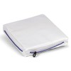 wellenshop Cushion Seat Cushion, Floatable, Waterproof, White, Size Single Cushion