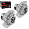 2Pcs Front Wheel Hub Assembly & Bearings Compatible with Club