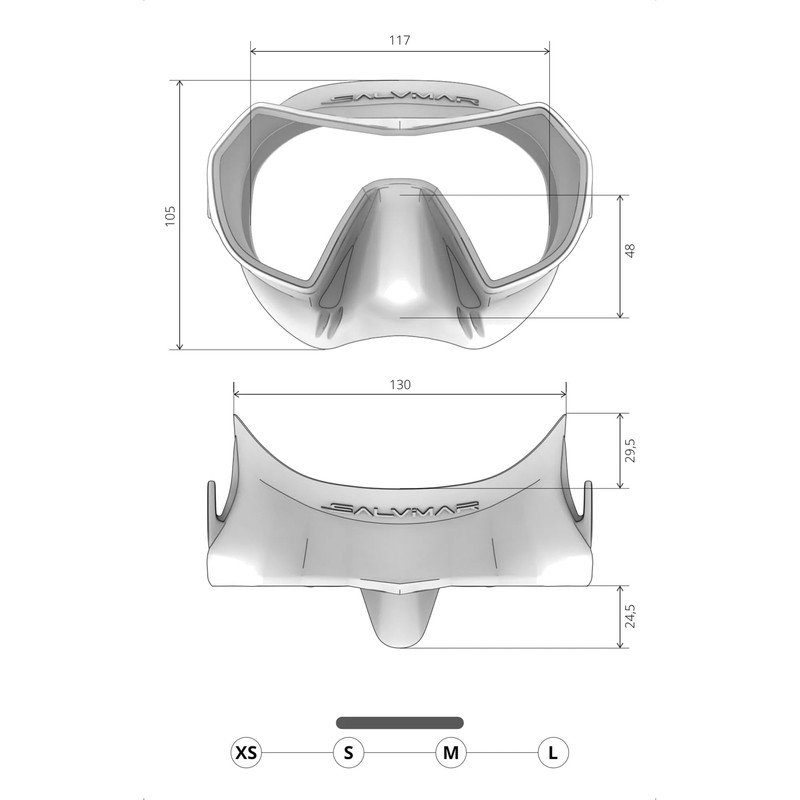 SALVIMAR Endless Unisex Adult Mask