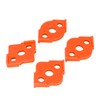 4 Pcs Radius Jig Router Template ABS Wear Resistant Woodworking