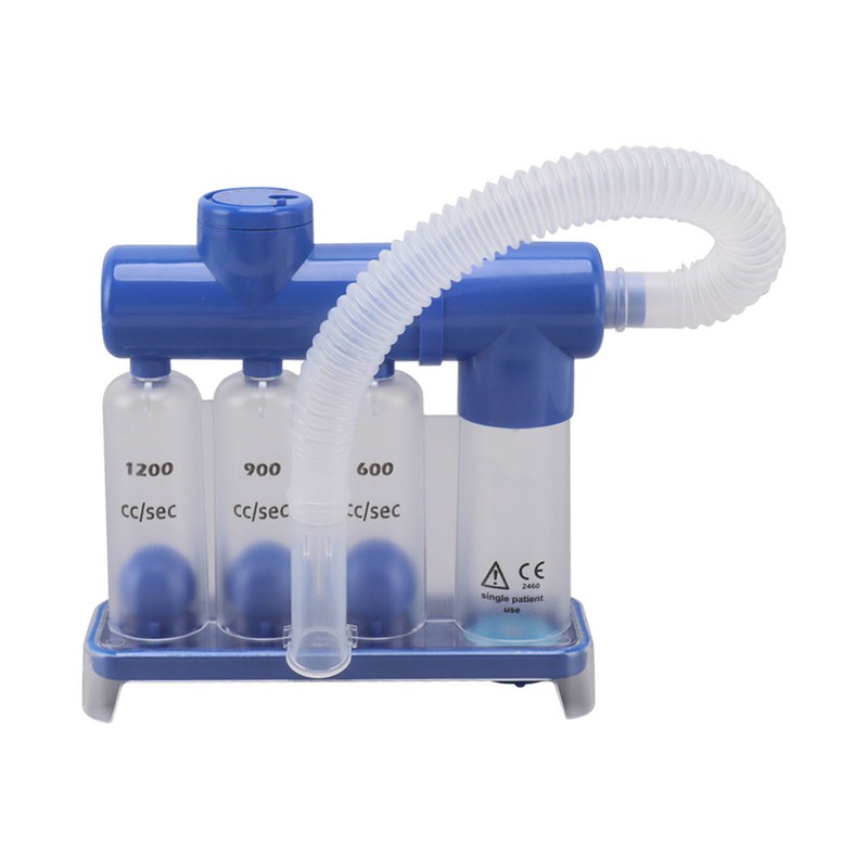 Respiratory Trainer Deep Breathing Lung Exerciser 3 Ball Inhaling Breath