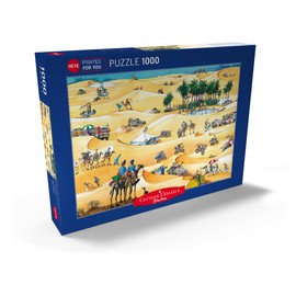 MyPuzzle Paris-Dakar - Blachon - Cartoon Classics - Premium 1000 Piece Puzzle - MyPuzzle Special Collection by Heye Puzzle