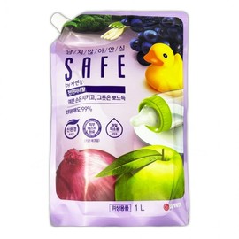 Safe Natural Mineral Jayeonpong Dishwashing Liquid Refill 1L D 2ea