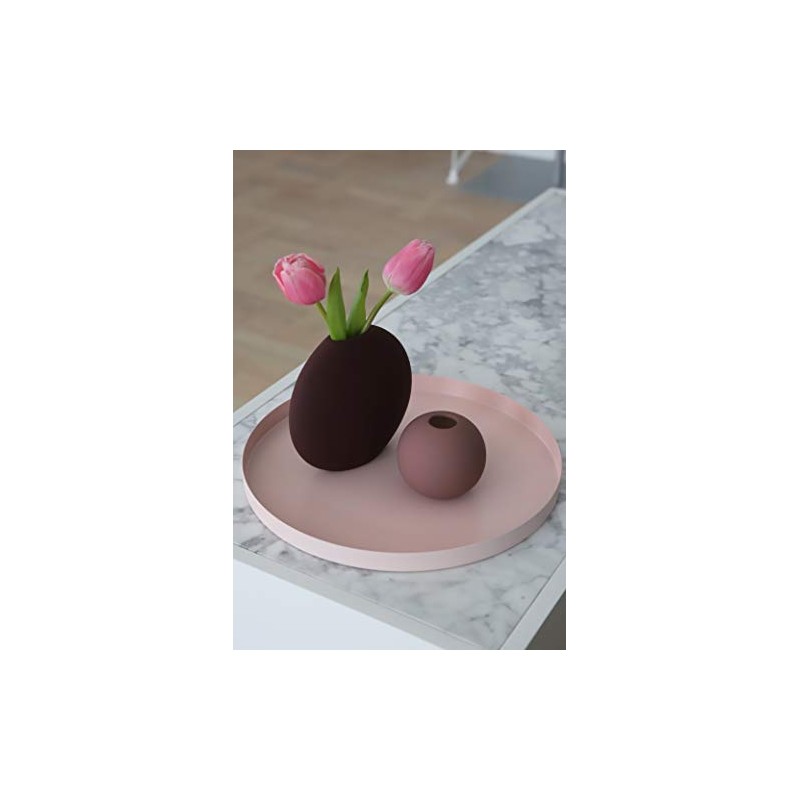 Cooee Design Ball Vase Ceramic Cinder Rose 8cm