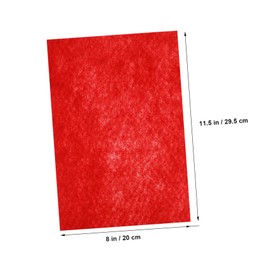 DOITOOL 20 Pcs Stiff Felt Sheets Assorted Colors Nonwoven Fabric for Crafts DIY Projects School Activities Safe Smooth for Adults