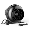 4 Inch 195 CFM Inline Duct Ventilation Fan, Exhaust HVAC