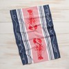Now Designs Lobster Woven Cotton Jacquard Dishtowel W18 x L28in
