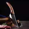 Handmade Forged Kitchen Knife 3 Pcs Professional Chef Knife Set,