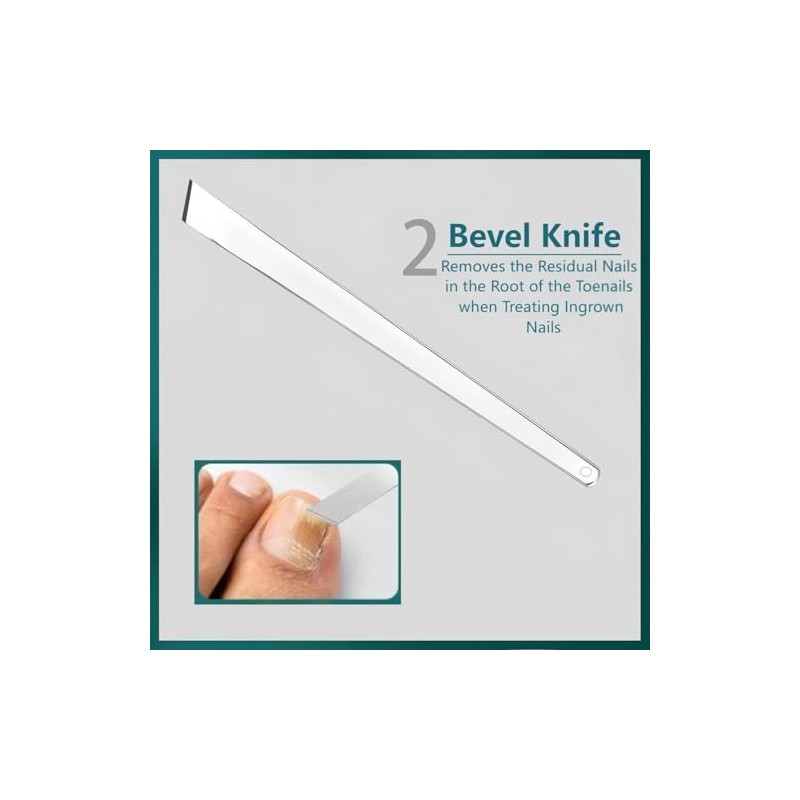 VUFVOID Professional Pedicure Knife Set for Foot Care