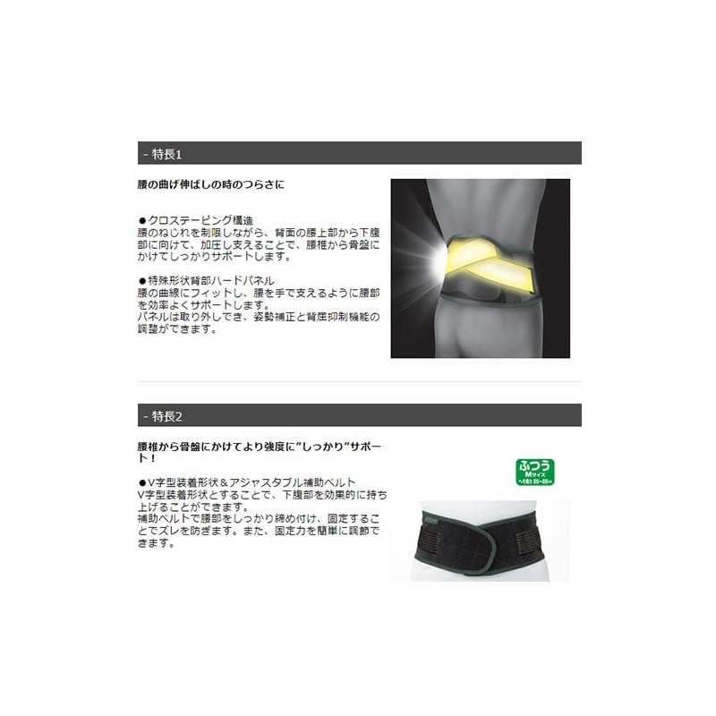 Vantelin Kowa Compression Support Belt for Lower Back, Secures Firmly,