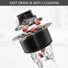 EXAKEY Garbage Disposal Flange and Stopper for Kitchen Sink,Sink Drain