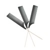 3 Pcs Rat Tail Combs Carbon Fiber Heat Resistant Teasing