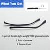 UPIONIC Glasses Replacement Temple, TR90 Eyeglass Arms Legs,Glasses Repair Kit