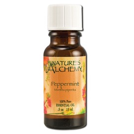 Nature's Alchemy Essential Oils, Peppermint 0.5 oz (Pack of 2)