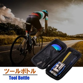 NOELAMOUR Tool Bottle, Tool Case, Tool Bottle Cage, Storage, Road Bike, Bicycle, L 7.1 x W 3.0 inches (18 x 7.5 cm)