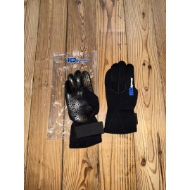 H2ODYSSEY Webbed Paddle Gloves Sticky PVC Palm Grip - Thermal Dive Gear (small)