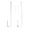 2pcs ARGB Liquid Cooling Tube Sleeve 5V 3pin Soft Silicone